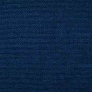blue plain woven fabric from Designers Guild