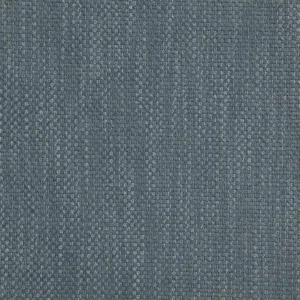 blue plain woven fabric from Designers Guild