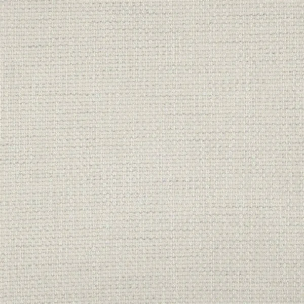 Birkett Fabric - Chalk by white plain woven fabric from Designers Guild