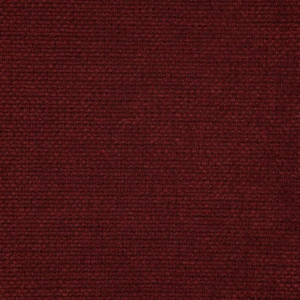 Birkett Fabric - Claret by red plain woven fabric from Designers Guild