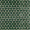 green geometric velvet-chenille fabric from Designers Guild
