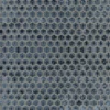 blue geometric velvet-chenille fabric from Designers Guild