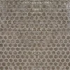 brown geometric velvet-chenille fabric from Designers Guild