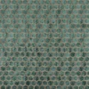 yellow geometric velvet-chenille fabric from Designers Guild