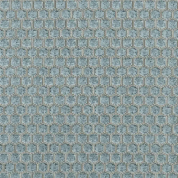 Manipur Fabric - Silver by black-grey geometric velvet-chenille fabric from Designers Guild