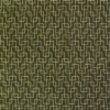 green geometric velvet-chenille fabric from Designers Guild