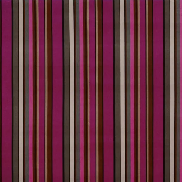 Varese Caruveni Fabric - Fuchsia by multicolour striped velvet-chenille fabric from Designers Guild