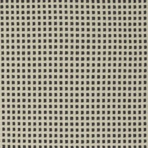 black-grey geometric woven fabric from Designers Guild
