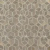black-grey geometric velvet-chenille fabric from Designers Guild