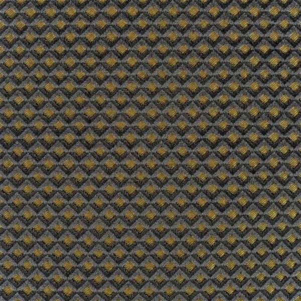 black-grey geometric velvet-chenille fabric from Designers Guild