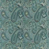 blue botanical embroideried fabric from Designers Guild