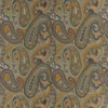 brown botanical embroideried fabric from Designers Guild