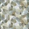 black-grey geometric linen fabric from Designers Guild