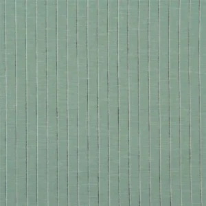 blue striped voile-sheer fabric from Designers Guild