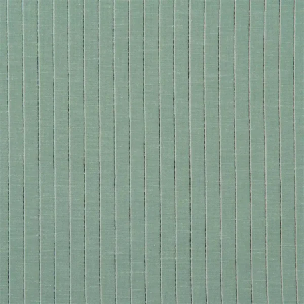 Ravoire Fabric - Duck Egg by blue striped voile-sheer fabric from Designers Guild
