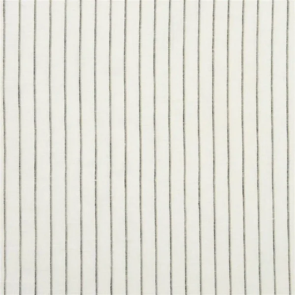 Ravoire Fabric - Chalk by white striped voile-sheer fabric from Designers Guild