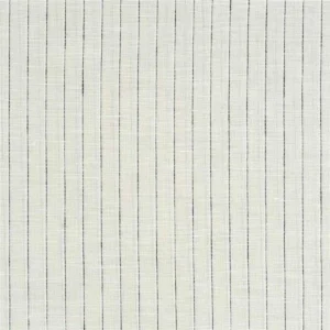 black-grey striped voile-sheer fabric from Designers Guild