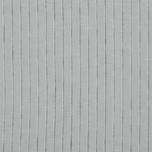 Ravoire Fabric - Pale Grey by black-grey striped voile-sheer fabric from Designers Guild