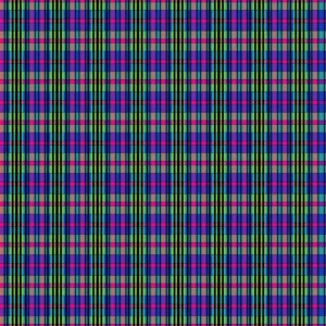 blue checked velvet-chenille fabric from Designers Guild