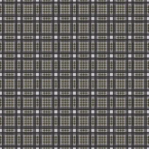 multicolour checked velvet-chenille fabric from Designers Guild
