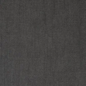 black-grey plain linen fabric from Designers Guild