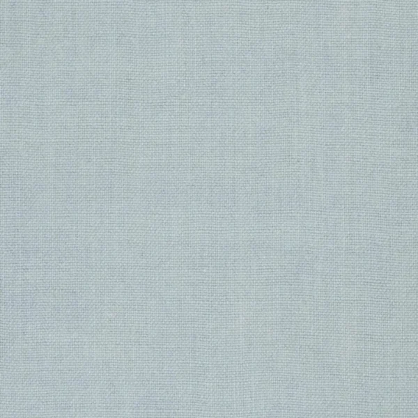 blue plain linen fabric from Designers Guild