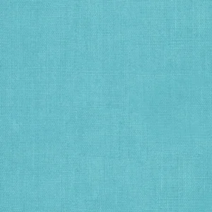 blue plain linen fabric from Designers Guild