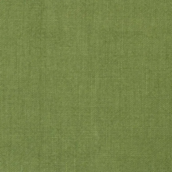 Brera Lino Fabric - Forest by green plain linen fabric from Designers Guild
