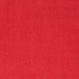 red plain linen fabric from Designers Guild