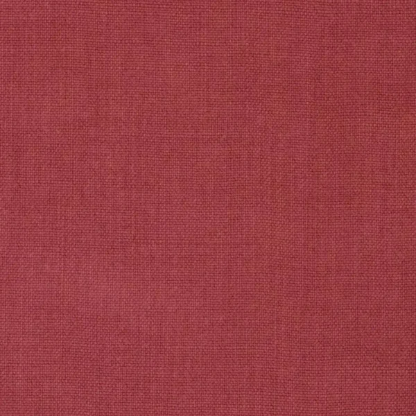 Brera Lino Fabric - Rosewood by red plain linen fabric from Designers Guild