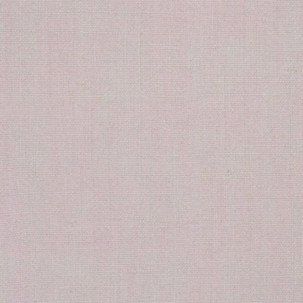 pink plain linen fabric from Designers Guild