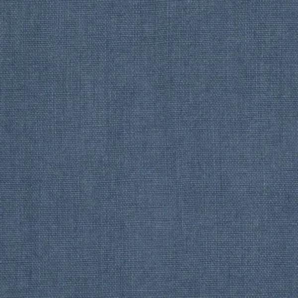 Brera Lino Fabric - Denim by blue plain linen fabric from Designers Guild