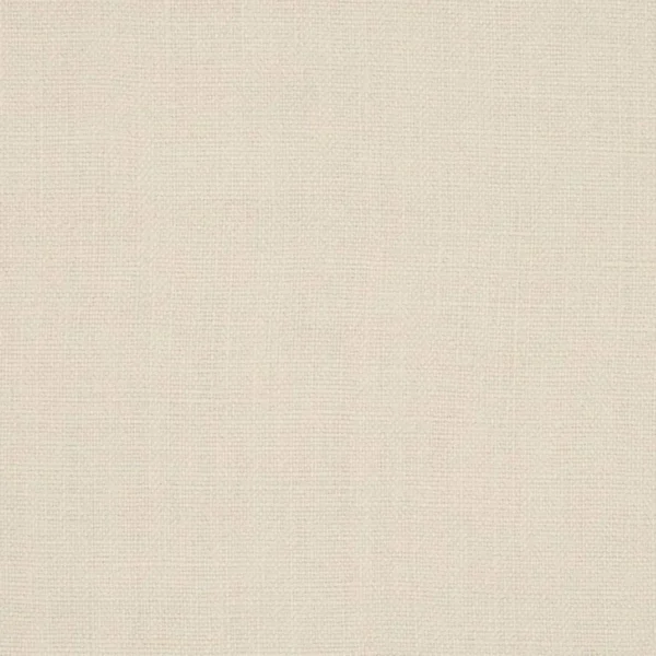 Brera Lino Fabric - Parchment by black-grey plain linen fabric from Designers Guild