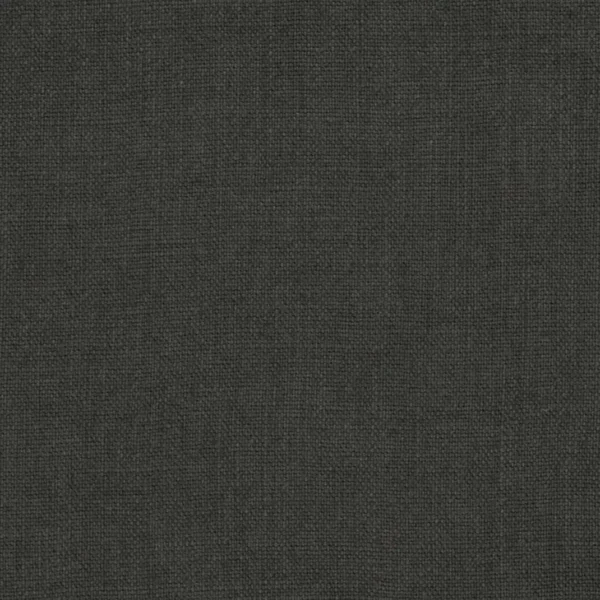 Brera Lino Fabric - Charcoal by black-grey plain linen fabric from Designers Guild