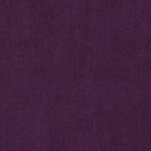 purple plain linen fabric from Designers Guild