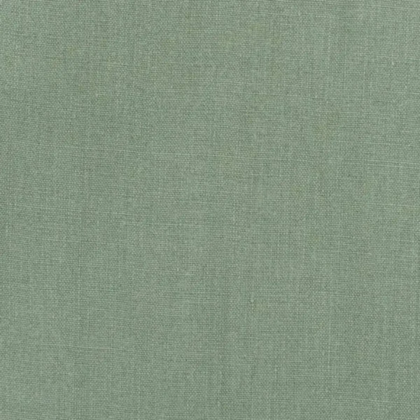 green plain linen fabric from Designers Guild