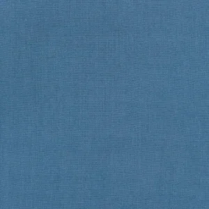 blue plain linen fabric from Designers Guild