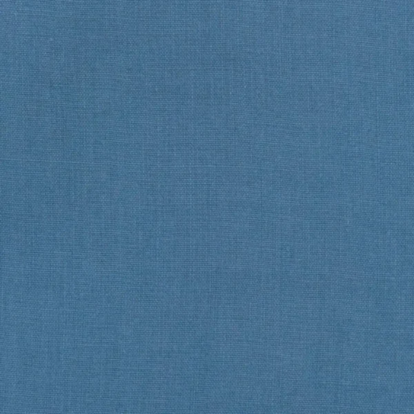 Brera Lino Fabric - Kingfisher by blue plain linen fabric from Designers Guild