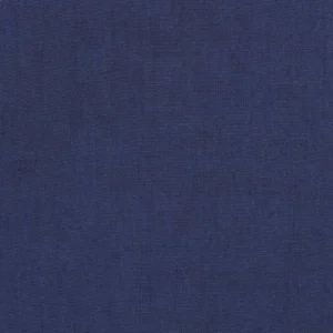 blue plain linen fabric from Designers Guild