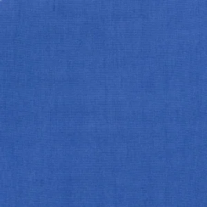 blue plain linen fabric from Designers Guild