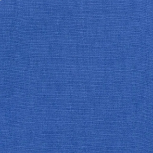Brera Lino Fabric - Lagoon by blue plain linen fabric from Designers Guild