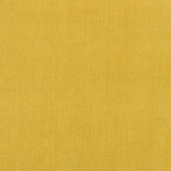 Brera Lino Fabric - Ochre by brown plain linen fabric from Designers Guild