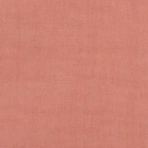 orange plain linen fabric from Designers Guild