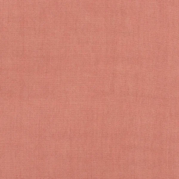 orange plain linen fabric from Designers Guild