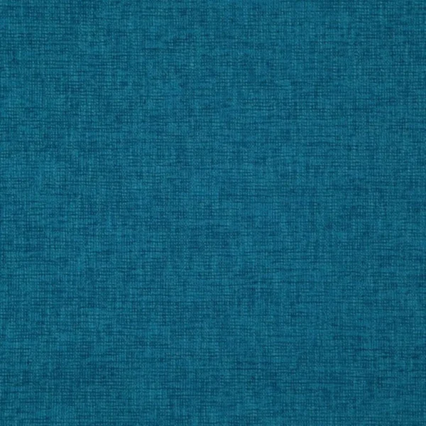 blue plain velvet-chenille fabric from Designers Guild