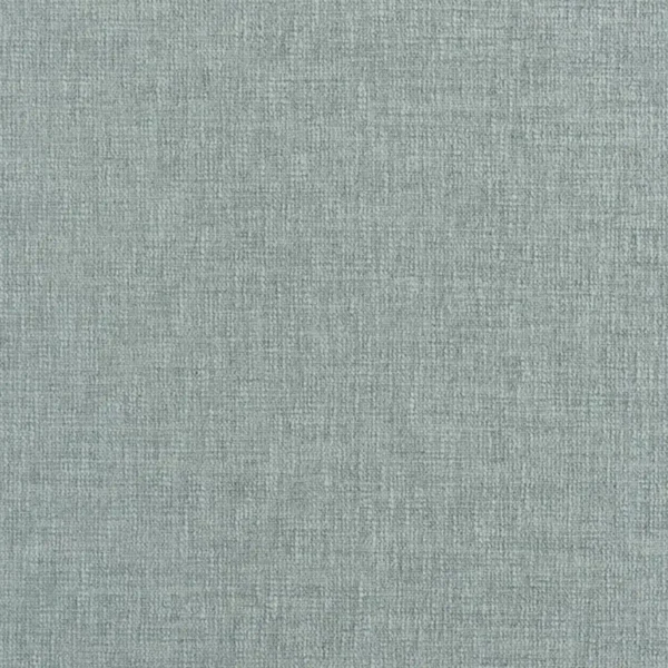 blue plain velvet-chenille fabric from Designers Guild