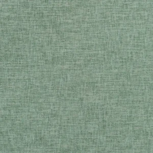 green plain velvet-chenille fabric from Designers Guild