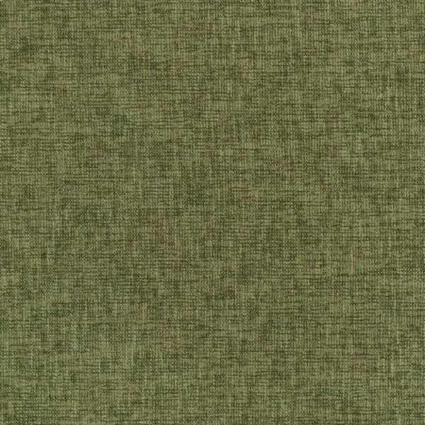 green plain velvet-chenille fabric from Designers Guild