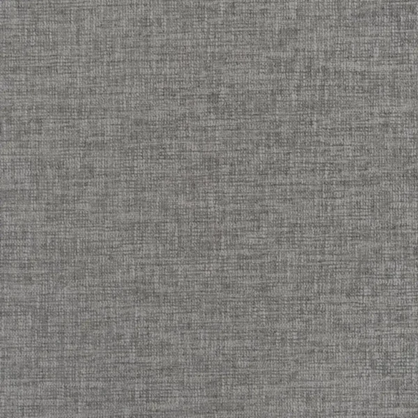 Kalutara Fabric - Steel by black-grey plain velvet-chenille fabric from Designers Guild