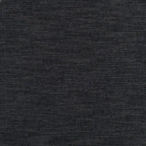 black-grey plain velvet-chenille fabric from Designers Guild